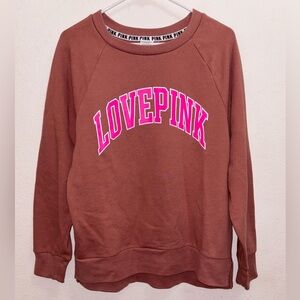 VS PINK Oversized Fleece Sweatshirt